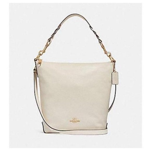 Coach | Bags | Coach Abby Duffle Shoulder Bag Chalk White | Poshmark